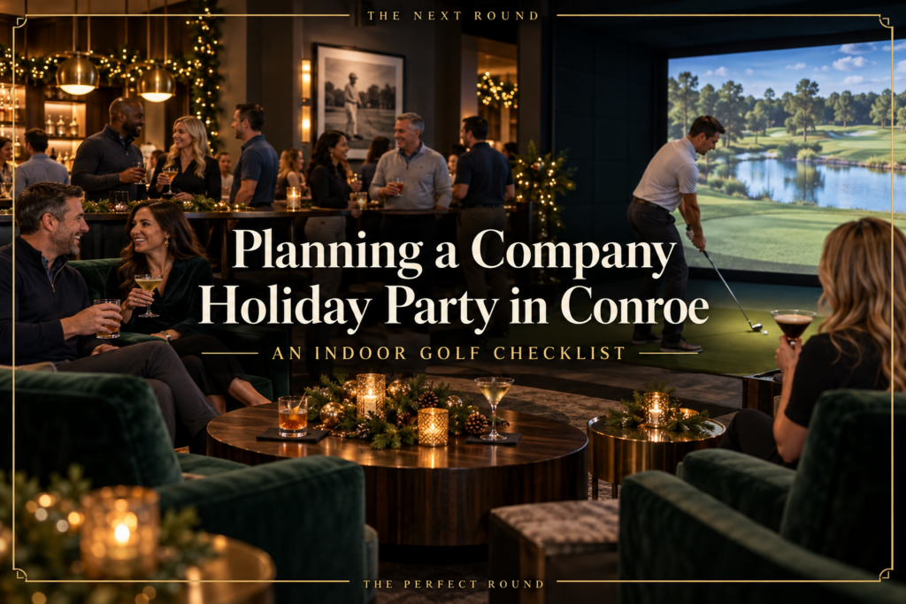 company-holiday-party-conroe-indoor-golf