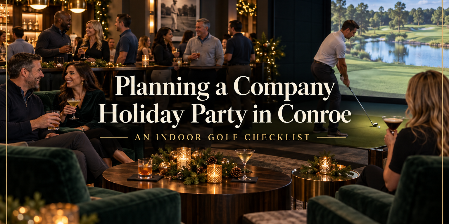 company-holiday-party-conroe-indoor-golf